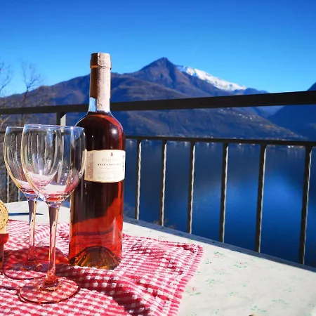 Casa Prato, Amazing View Of The Lake Appartement Cremia